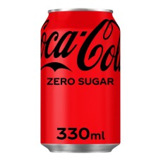 Coca Cola Zero Blikjes 33cl Deens Tray 24 Stuks